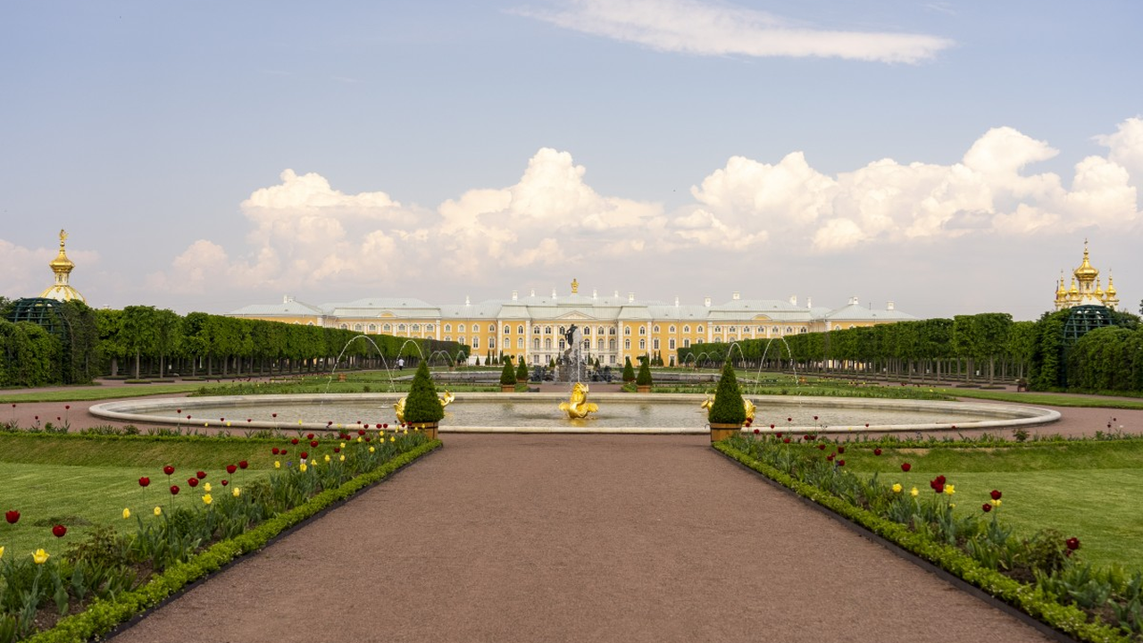 Виды Петергофа